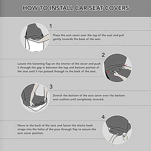 Black Brown Horse Print Car Seat Covers Full Set, 2 PCS Auto Front Seat Covers Universal Truck Seat Protector Automobile Interior Decorate Accessories for Women Men, White in Kuwait