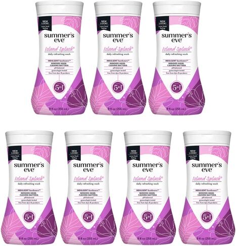 Summers Eve Cleansing Wash 9 Ounce Island Splash (266ml) (3 Pack) in Kuwait