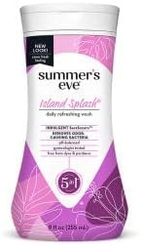 Summers Eve Cleansing Wash 9 Ounce Island Splash (266ml) (3 Pack) in Kuwait