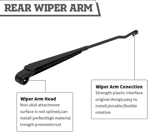 (Set of 2) HDOEE Replacement For Toyota Sequoia 2001-2007,Rear Wiper Blade Kit Set,Rear Wiper Accessories Parts,Wiper Blade for Back Windshield Window,OE:85242-34011 in Kuwait