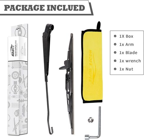 (Set of 2) HDOEE Replacement For Toyota Sequoia 2001-2007,Rear Wiper Blade Kit Set,Rear Wiper Accessories Parts,Wiper Blade for Back Windshield Window,OE:85242-34011 in Kuwait