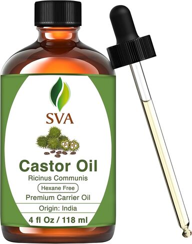 SVA Organics Cherry Kernel Oil 4 Oz -Very Faint- Nutty Scent - USDA Organic, 100% Pure, Unrefined Carrier Oil – Perfect for Skin & Hair Nourishment, Body Massage. in Kuwait