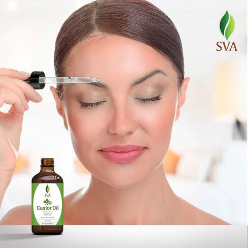 SVA Organics Cherry Kernel Oil 4 Oz -Very Faint- Nutty Scent - USDA Organic, 100% Pure, Unrefined Carrier Oil – Perfect for Skin & Hair Nourishment, Body Massage. in Kuwait
