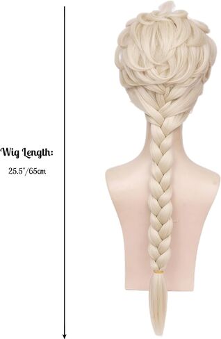 Sally Wig Long Straight Wine Red Middle Part 23.6 Inch Sally Wigs for Women, Dark Red Heat Resistant Synthetic Hair with Hairnet for Halloween Costume Cosplay in Kuwait