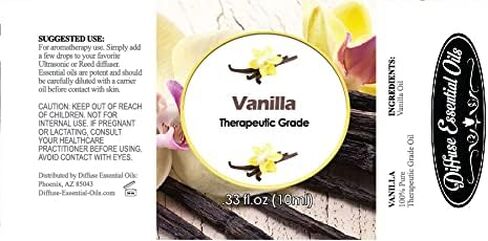 Diffuse Essential Oils 10ml - Vetiver Essential Oil - 0.33 Fluid Ounces in Saudi Arabia