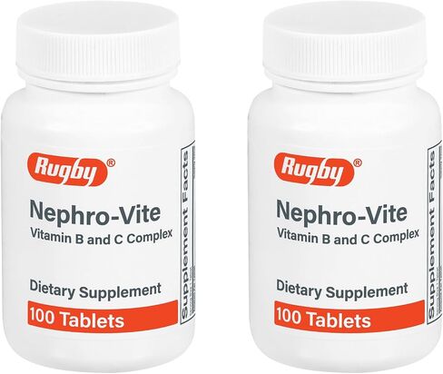 Nephro-Vite Tablets, 100 Count Per Bottle (2 Pack) in Saudi Arabia