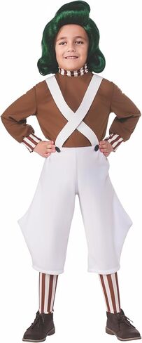 Rubie's Costume Kids Willy Wonka & The Chocolate Factory Oompa Loompa Value Costume, Small, Brown in Saudi Arabia