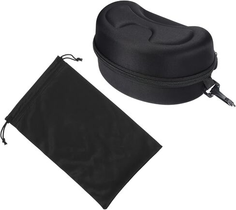 PATIKIL Snow Goggle Bag & Box, EVA Glass Case with Microfiber Ski Goggles Pouch for Eyeglass Sunglasses in Saudi Arabia