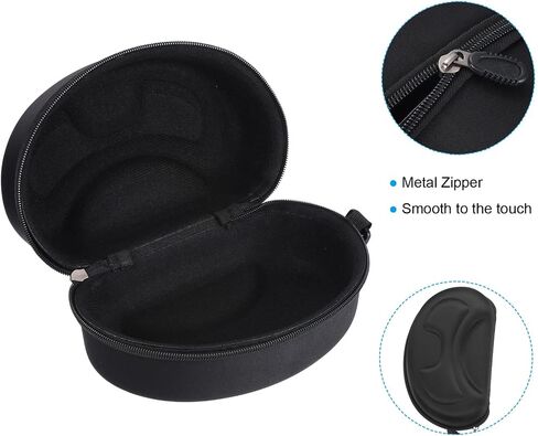 PATIKIL Snow Goggle Bag & Box, EVA Glass Case with Microfiber Ski Goggles Pouch for Eyeglass Sunglasses in Saudi Arabia