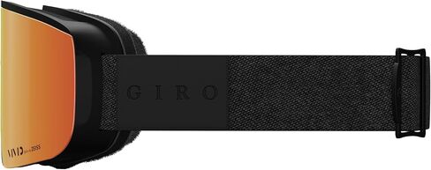 Giro Axis Ski Goggles - Snowboard Goggles for Men - Trail Green Cloud Dust Strap with VIVID Envy/VIVID Infrared Lenses in Saudi Arabia