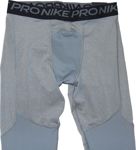 Nike Boy's Pro 3/4 Tights (Little Kids/Big Kids) Carbon Heather/Cool Grey/White SM (7-8 Big Kid) in Saudi Arabia