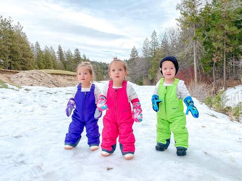Arctix Infant/Toddler Chest High Snow Bib Overalls, Letter Toss Pink, 5T in Saudi Arabia
