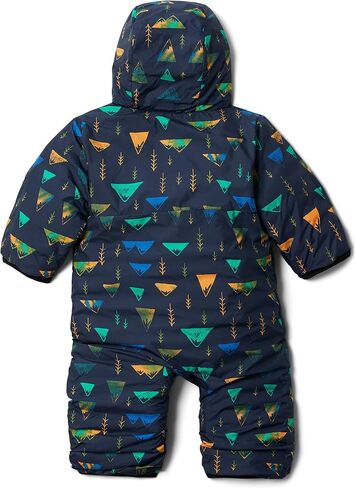 Columbia Baby Powder Lite Reversible Bunting, Nocturnal/Neon Sunrise/Blue Chill, 6/12 in Saudi Arabia