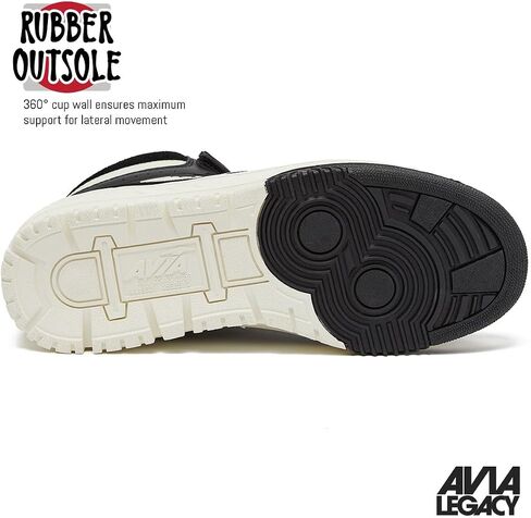 Avia 880 Men’s Basketball Shoes, High Top Retro Sneakers for Indoor or Outdoor, Street or Court, Sizes 7 to 15 in Kuwait