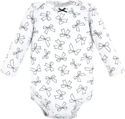 Hudson Baby Unisex Baby Cotton Long-Sleeve Bodysuits, Scottie Dog, 18-24 Months in Kuwait