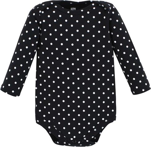 Hudson Baby Unisex Baby Cotton Long-Sleeve Bodysuits, Scottie Dog, 18-24 Months in Kuwait