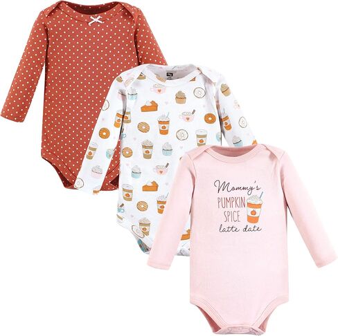 Hudson Baby Unisex Baby Cotton Long-sleeve Bodysuits, Sparkle Unicorn, 18-24 Months in Kuwait