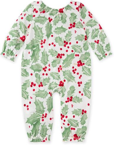 ثوب رومبر للفتيات الرضع من Burt's Bees، قطعة واحدة بأكمام قصيرة، قطن عضوي 100% in Kuwait