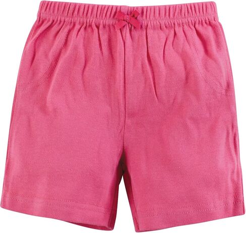 Hudson Baby Unisex Baby and Toddler Shorts Bottoms 4-Pack, Burgundy Navy, 12-18 Months in Kuwait
