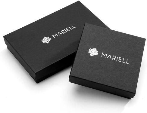 Mariell White Pearl Bridal Earrings with Cubic Zirconia Crystal Top, 9mm White Pearl Stud Earring, Perfect for Brides, Bridesmaids, Wedding Party and Everyday Wear, in Kuwait