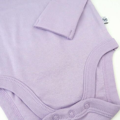 HonestBaby Unisex Baby Organic Cotton Long Sleeve Bodysuits Multi Pack And Toddler T-Shirt Set, 5 Pack Tutu Cute, 0-3 Months US in Saudi Arabia