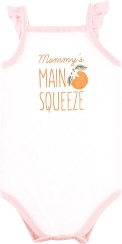 Hudson Baby Unisex Baby Cotton Sleeveless Bodysuits, Fruit Salad, 6-9 Months in Saudi Arabia