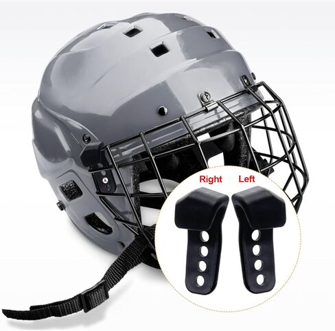 61 Pcs Football Helmet Repair Kit, Hockey Helmet Replacement Parts, Including J Clips Visor Clips Rubber Gasket Screw Nuts with 1 Pcs Srewdriver, Chin Strap Adapter for Hockey, Baseball, Softball Helm in Kuwait
