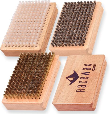 مجموعة فرش الشمع للتزلج برو من ريس واكس : نايلون، شعر الحصان، نحاس in Kuwait