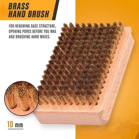 مجموعة فرش الشمع للتزلج برو من ريس واكس : نايلون، شعر الحصان، نحاس in Kuwait