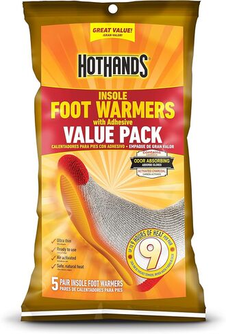 HotHands Insole Foot Warmers With Adhesive Value Pack (5-Pairs) in Saudi Arabia