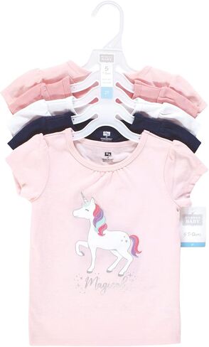 Hudson Baby Unisex Baby Short Sleeve T-Shirts, Be Kind, 4 Toddler in Saudi Arabia