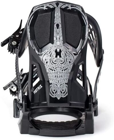 Matrix All-Mountain Adjustable Snowboard Bindings with EVA Reinforced High Back Padding, 7-13 - Large (PH-711) in Saudi Arabia