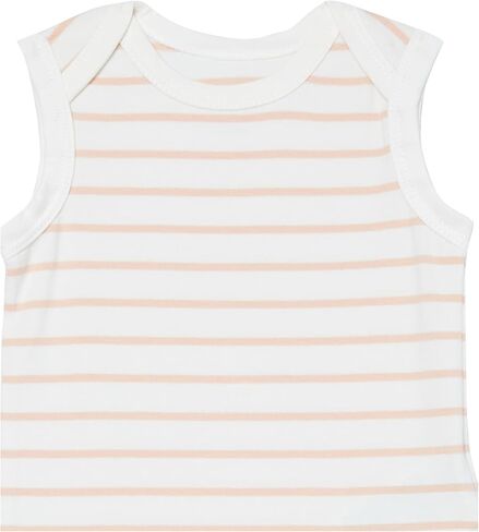 بدلة قطعة واحدة من Amazon Essentials للأطفال من الجنسين بدون أكمام من الجيرسي القطني القابل للتمدد (Amazon Aware سابقًا)، عبوة من 3 قطع، محايدة، 12 شهرًا in Kuwait