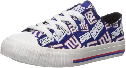 FOCO New Orleans Saints NFL Womens Glitter Low Top Canvas Shoes - 9 in Kuwait