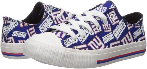 FOCO New Orleans Saints NFL Womens Glitter Low Top Canvas Shoes - 9 in Kuwait