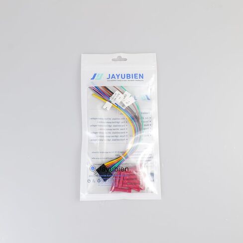 Jayubien 16Pin ISO Car Stereo Radio Wiring Harness Adapter with Butt Connectors SWC Reverse Control Cable for Android Stereo Wire Harness in Kuwait