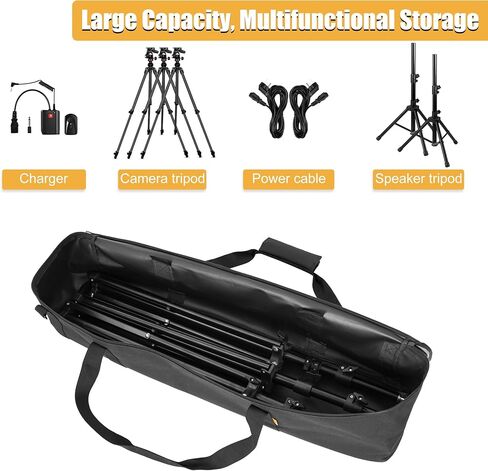 ITHWIU Multifunctional Tripod Bag 36.6 X 5 X 5 Inches / 93X13X13 cm Heavy Duty Tripod Carrying Case with Handle for Lights, Speakers, Cameras, Booms, Microphone Stands in Kuwait