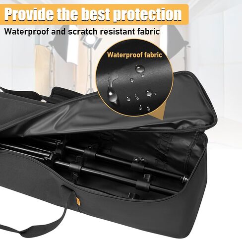ITHWIU Multifunctional Tripod Bag 36.6 X 5 X 5 Inches / 93X13X13 cm Heavy Duty Tripod Carrying Case with Handle for Lights, Speakers, Cameras, Booms, Microphone Stands in Kuwait