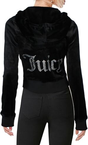 Juicy Couture Bling Track Jacket Liquorice 1 MD (US 6-8) in Kuwait