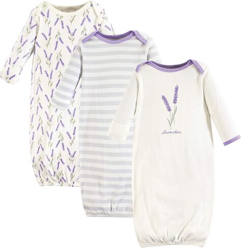 Touched by Nature Unisex Baby Organic Cotton Gowns, Teepee, Preemie/Newborn in Kuwait