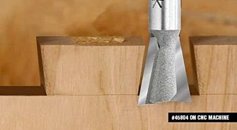 Amana Tool - 45816 Carbide Tipped Dovetail 14 Deg x 3/4 Dia x 3/4 x 1/2" Shank For OMN in Saudi Arabia