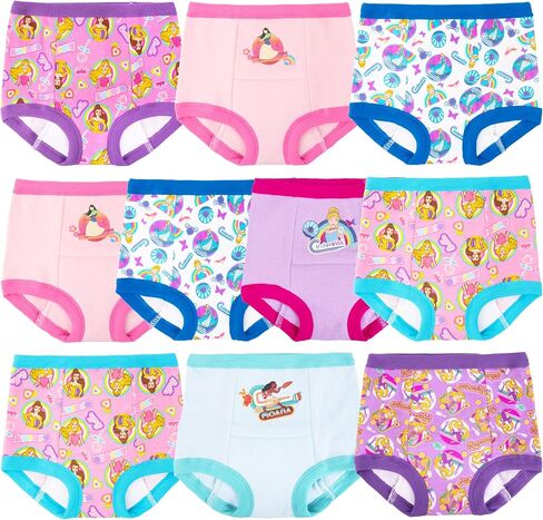 Disney girls Princess Potty Training Pants Multipack Underwear, Princombo7pk, 2T US in Kuwait