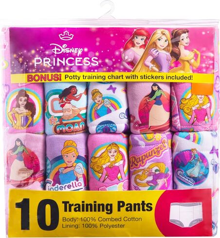 Disney girls Princess Potty Training Pants Multipack Underwear, Princombo7pk, 2T US in Kuwait