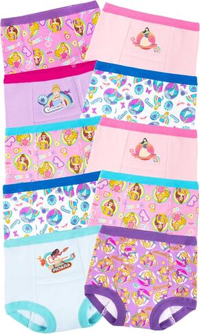 Disney girls Princess Potty Training Pants Multipack Underwear, Princombo7pk, 2T US in Kuwait