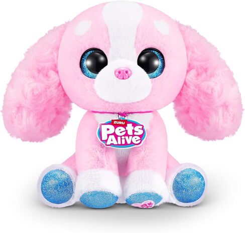Pets Alive Pet Shop Surprise Toys by ZURU - Interactive Toys with Electronic 'Speak & Repeat', Animal Playset Puppy Gifts for Girls and Kids (Series 2) in Kuwait