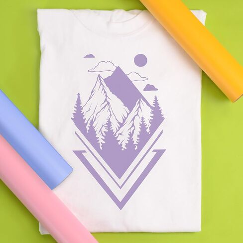 Siser EasyWeed Heat Transfer Vinyl 11.8" x 30ft Roll (White) Compatible with Siser Romeo/Juliet & Other Professional or Craft Cutters - Layerable - CPSIA Certified in Saudi Arabia