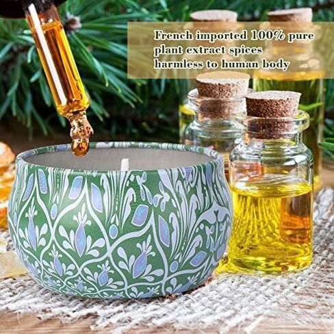 هدايا الشموع المعطرة للنساء من أليكياي، شموع معطرة للمنزل، 12 مجموعة هدايا شموع شمع الصويا، هدايا عيد ميلاد للنساء الأم وأفضل الأصدقاء والزميلة، شكرًا لك هدايا عيد الأم in Saudi Arabia