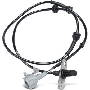مستشعر سرعة العجلات A-Premium ABS متوافق مع موديلات Nissan - Xterra 2005 2006 2007 2008 2009 2010 2011 2012، أداة رياضية - السائق الخلفي وجانب الراكب، استبدال # 47901EA002، 47900EA002