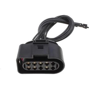 Headlight Pigtail Connector Fit for Kenworth T680, Halogen Headlight Headlamp Pigtail Connector