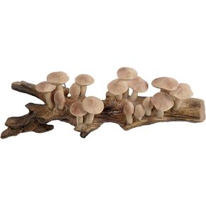 Resin Mushroom Decor Cottagecore Decor Mushroom Wall Decor Vintage Wall Hanging Sculpture Vintage Farmhouse Hanging for Home Bedroom Living Room Birthday Gift